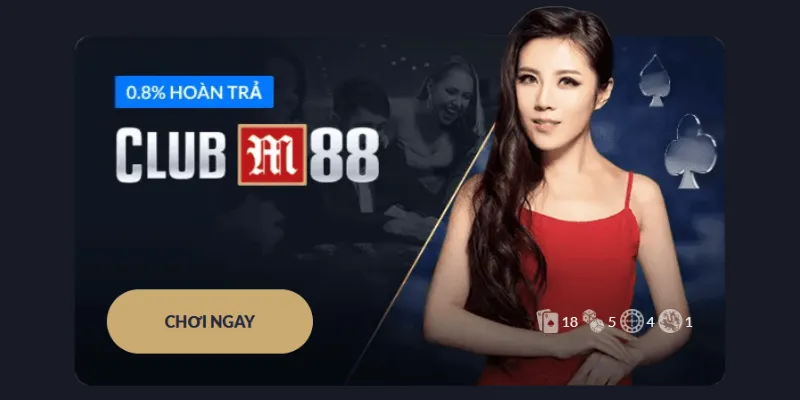 Sảnh Casino Club M88