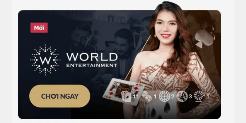 Sảnh Casino World International M88