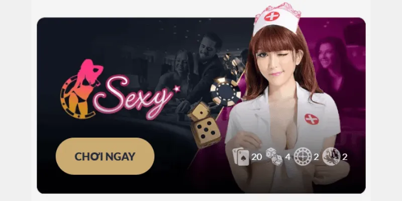 Sảnh Sexy Casino M88