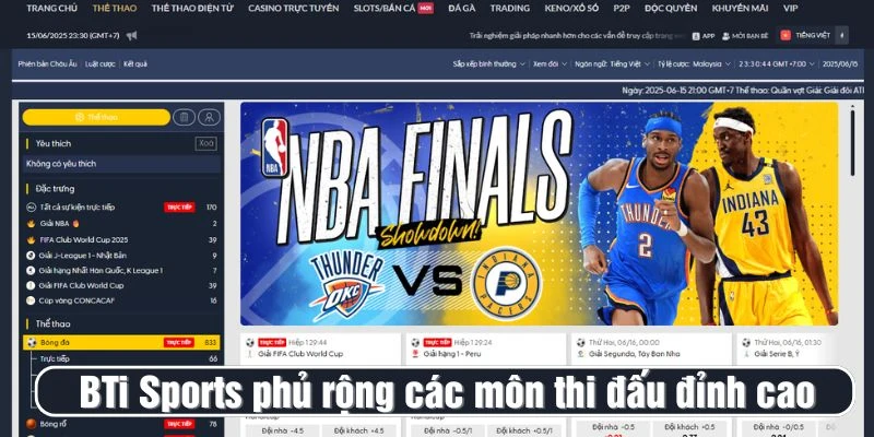 Tổng hợp sảnh bóng đá tại M88